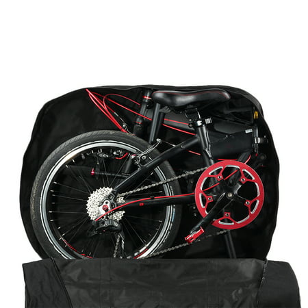 Details about   Folding Bike Bag Cycling Bicycle Transport Travel Carrier Storage Pouch Red